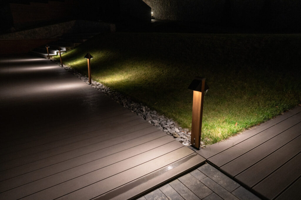 Light Up Your Property with LED Landscape Lighting sposato irrigation